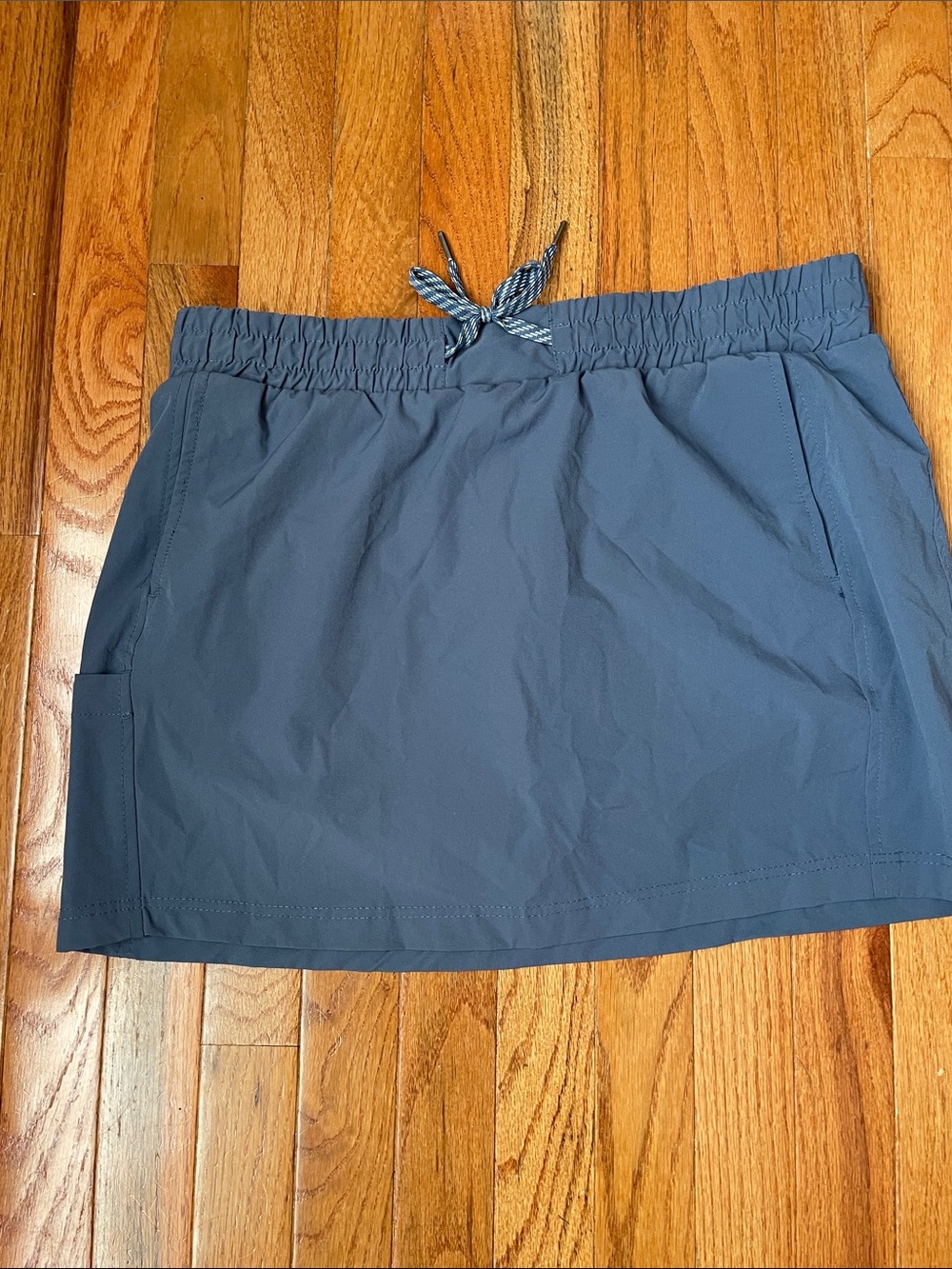 Avalanche Slate Blue Drawstring Active Skort